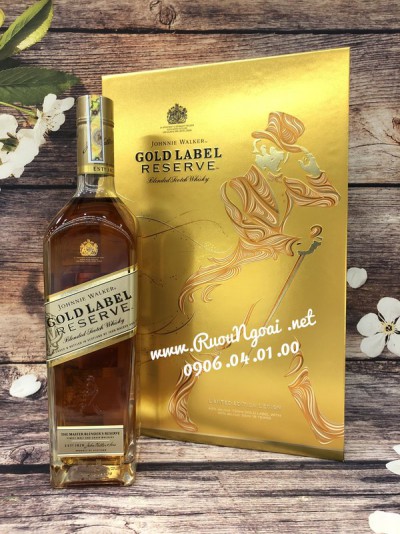 Rượu Johnnie Walker Gold Label - Hộp Quà 2019