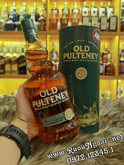 Rượu Old Pulteney 21YO