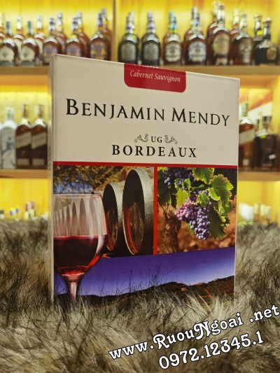 Rượu vang Pháp Benjamin Mendy 3L