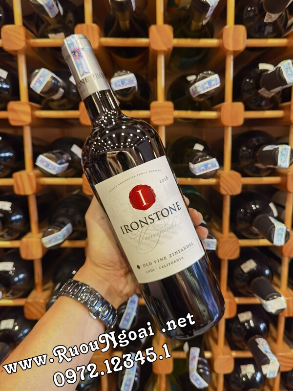 Rượu vang Mỹ Ironstone Zinfandel